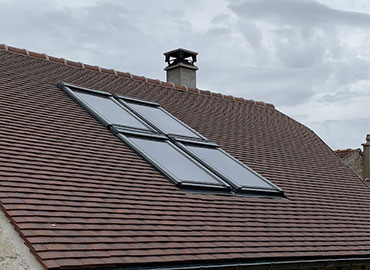 Pose de fenêtres Velux  à Marly-Le-Roi dans les Yvelines 78